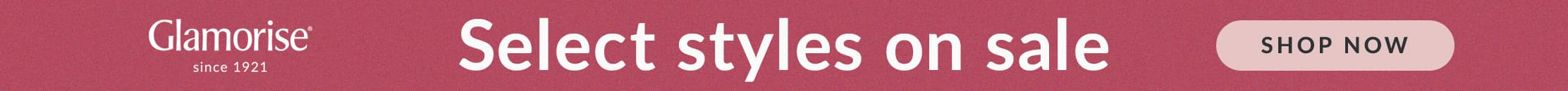 Select styles on sale